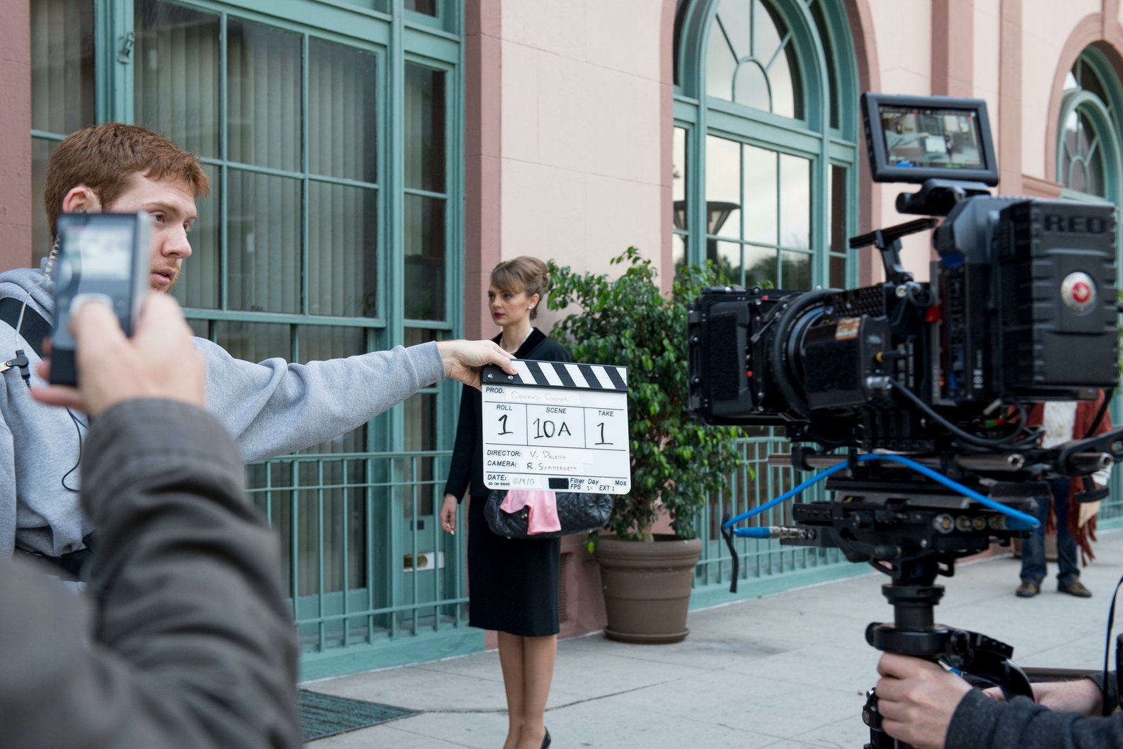 Behind the scenes production